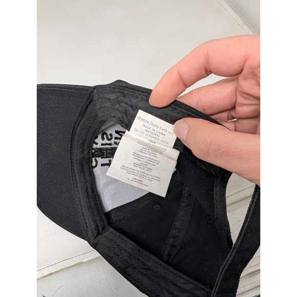 Zaddy Earth Born This Gay Black Baseball Hat Cap Strapback LGBTQ VTG - Picture 7 of 7